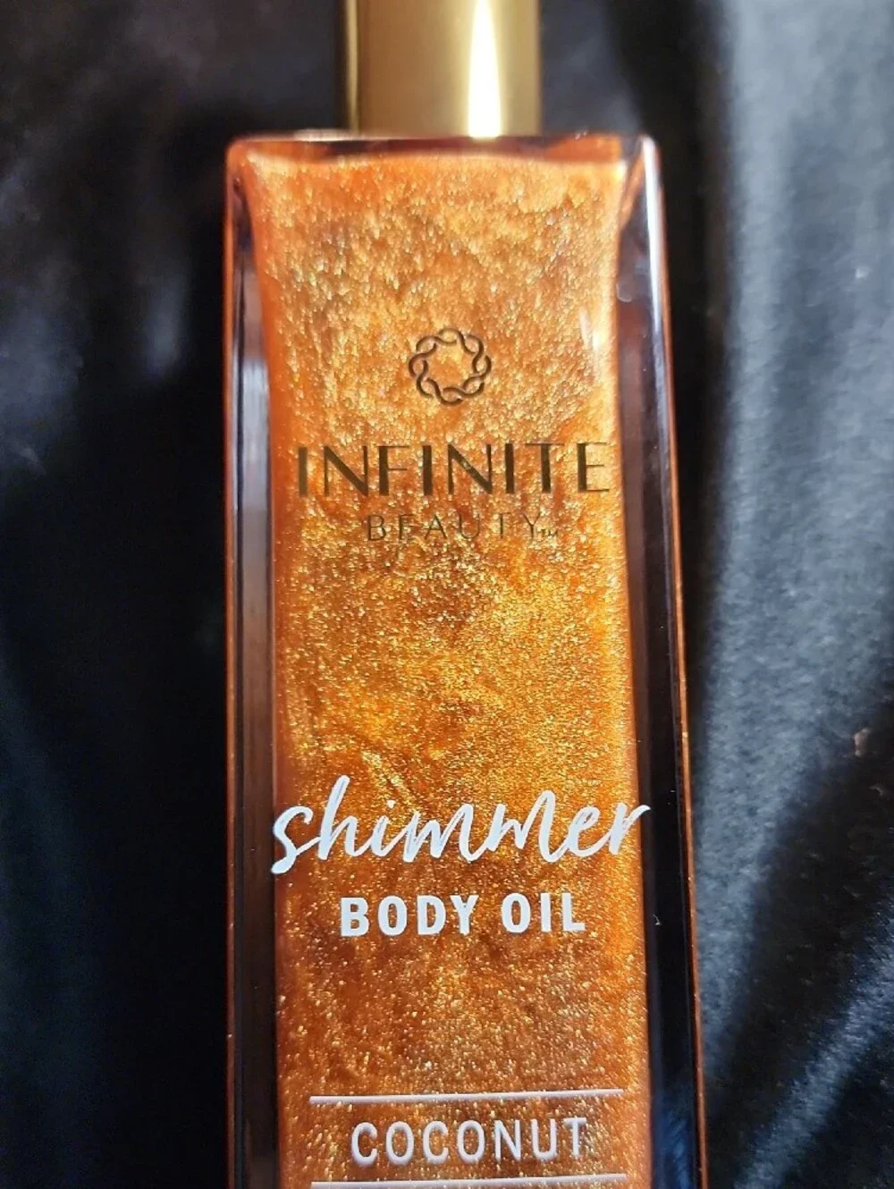 Coconut Shimmer Body Oil — Radiant Gold
